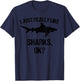 Funny I Just Really Like Sharks Gift Men Women Shark Lover T-Shirt - T-Shirt | Navy