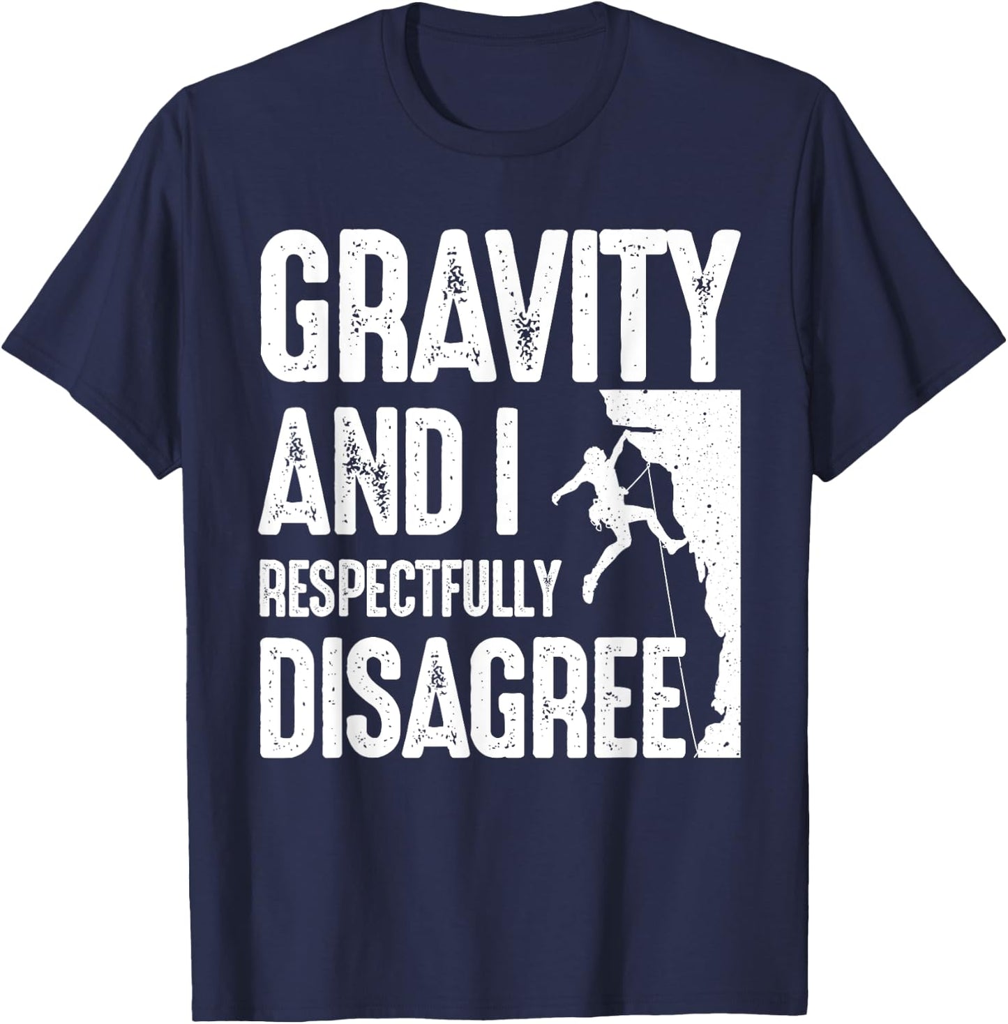 Funny Rock Climbing Design Women Athletes Boulderer T-Shirt - T-Shirt | Navy