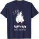 Funny Chicken - I Like Fluffy Butts T-Shirt - T-Shirt | Navy