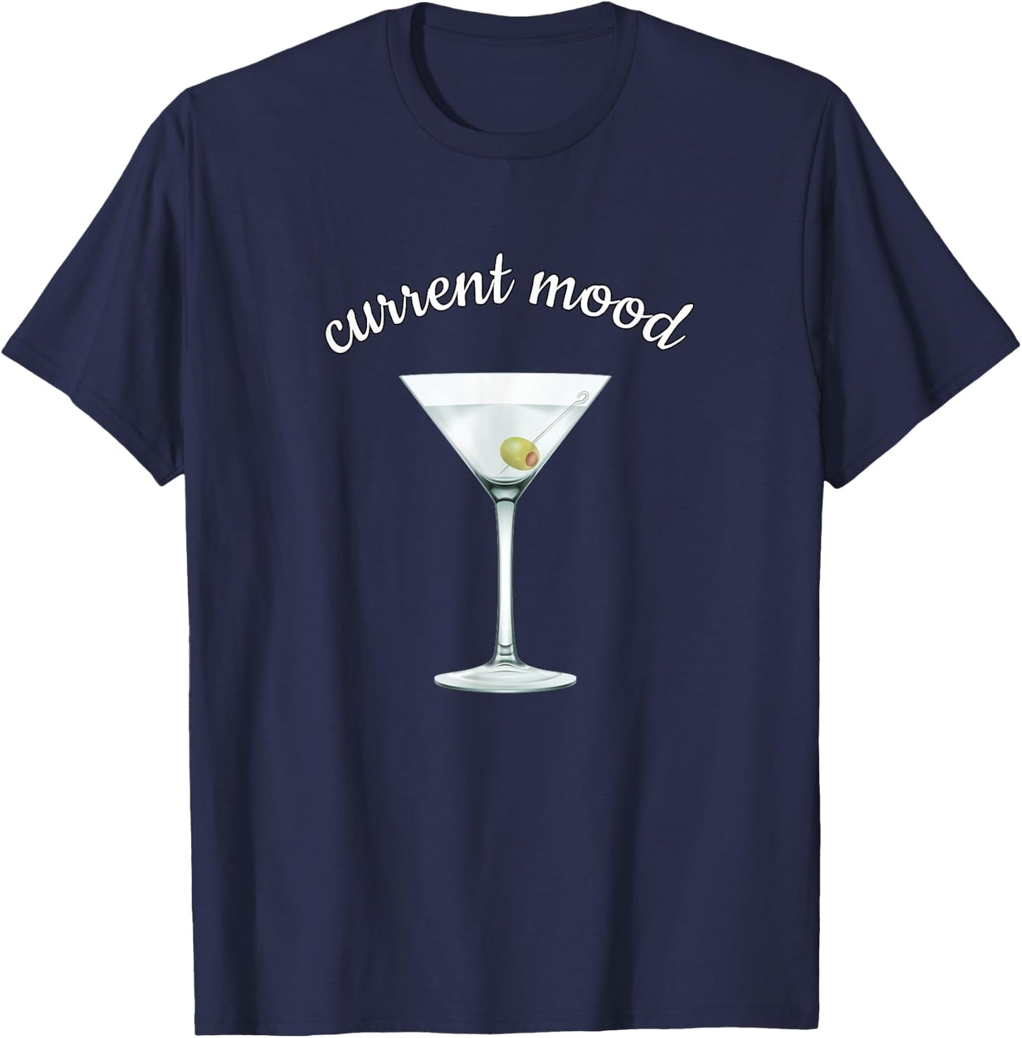 Current Mood Dirty Martini T Shirt T-Shirt - T-Shirt | Navy
