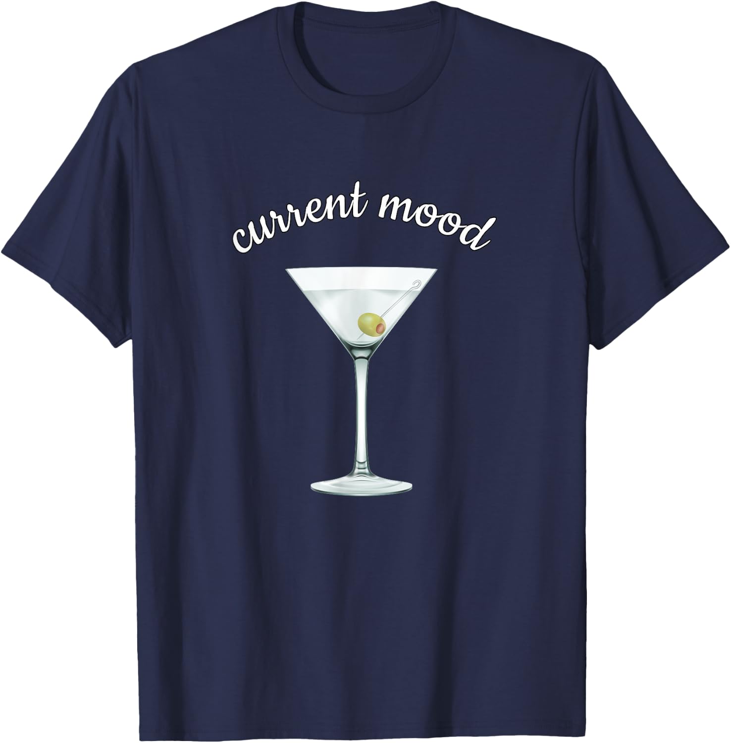 Current Mood Dirty Martini T Shirt T-Shirt - T-Shirt | Navy