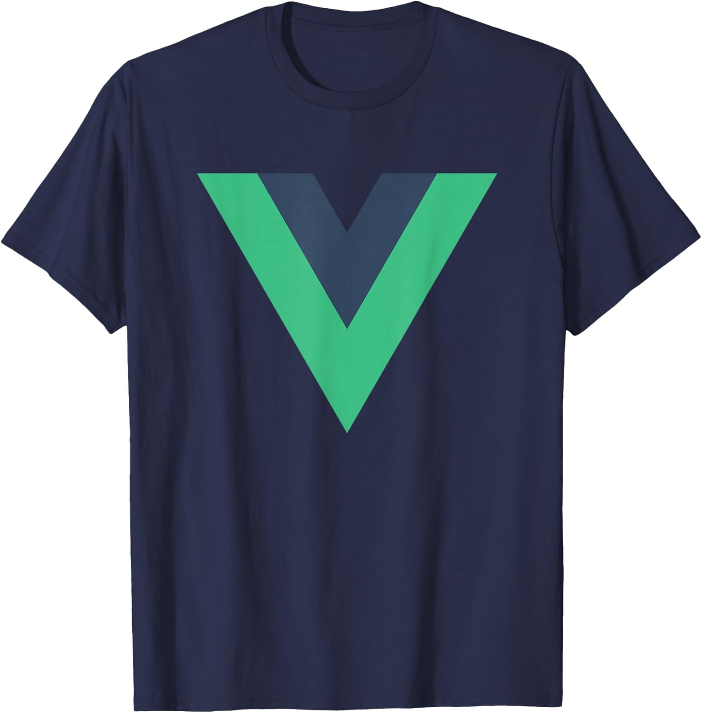 Vue.js JavaScript JS Frontend Software Engineer Programmer T-Shirt - T-Shirt | Navy