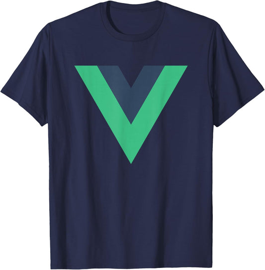 Vue.js JavaScript JS Frontend Software Engineer Programmer T-Shirt - T-Shirt | Navy