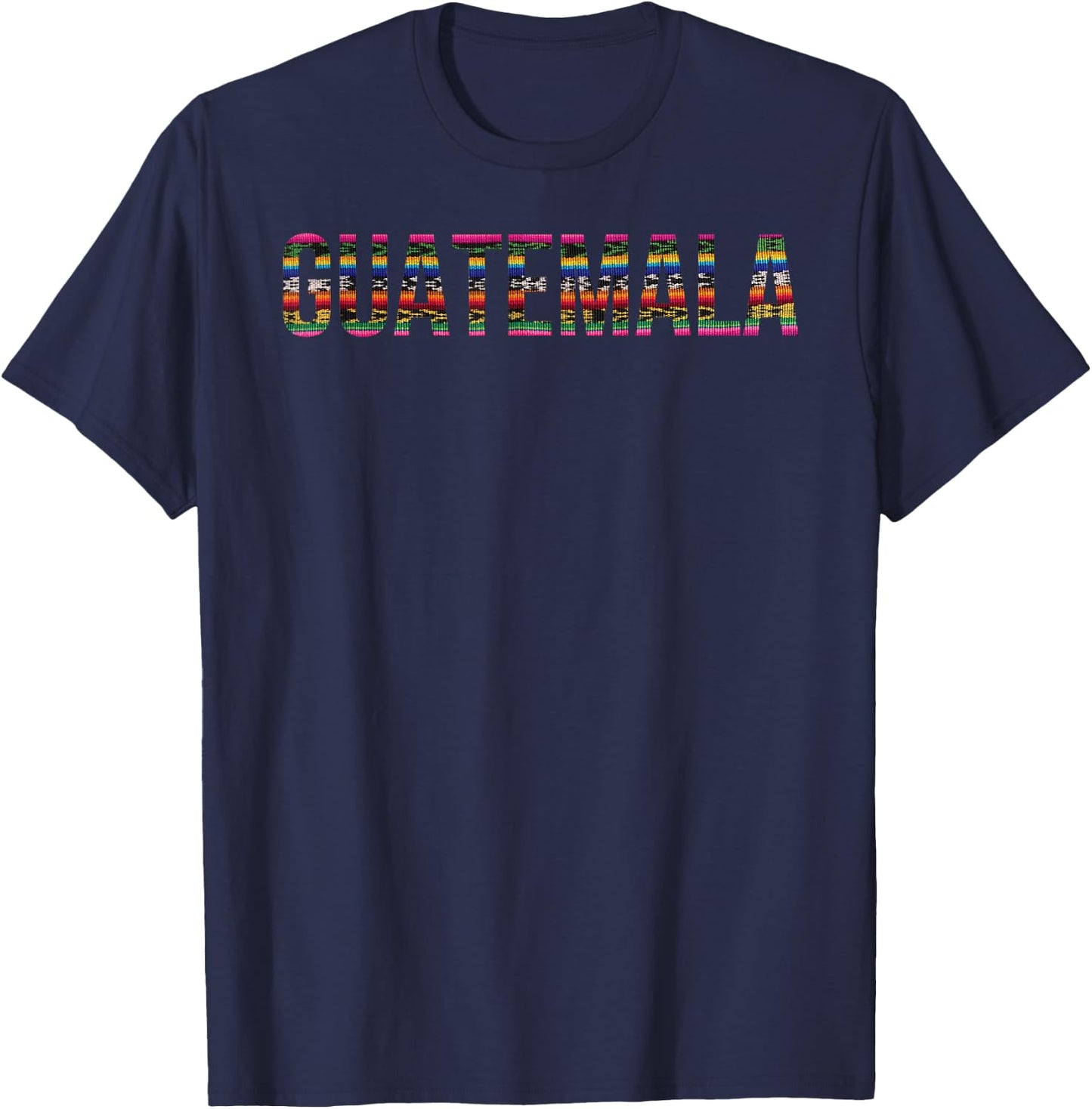 Guatemala Chapin Quetzal Antigua Tikal Tradicional Maya 502 T-Shirt - T-Shirt | Navy
