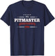 BBQ Pitmaster Low and Slow is the Way To Go Funny Shirt T-Shirt - T-Shirt | Navy