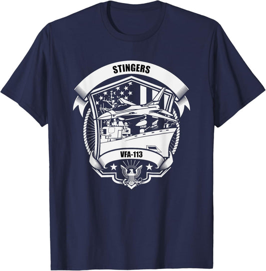 VFA-113 Stingers T-Shirt - T-Shirt | Navy