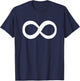Infinity T-Shirt - T-Shirt | Navy