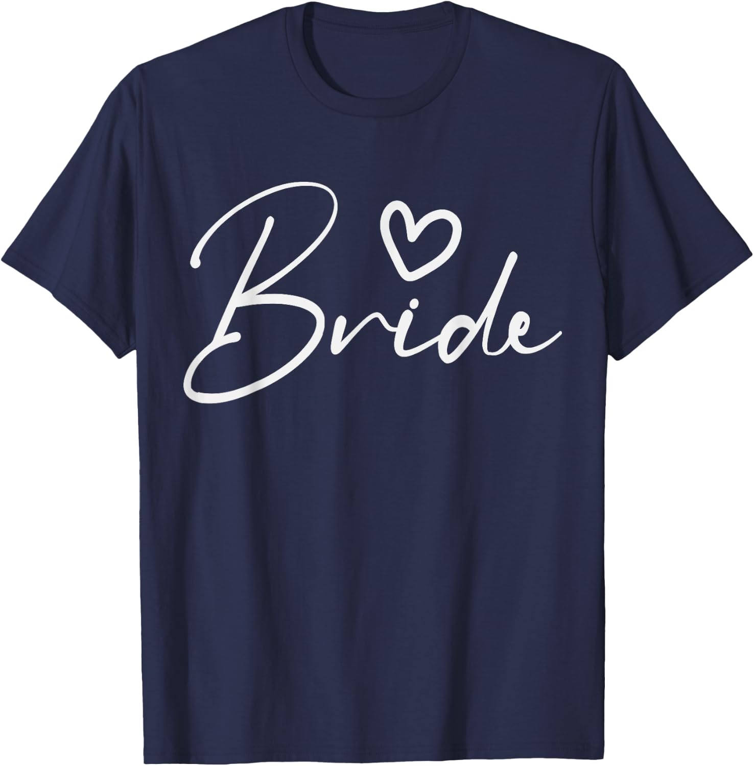 Bride Squad Bachelorette Party Bridesmaid Crew Bridal Shower T-Shirt - T-Shirt | Navy