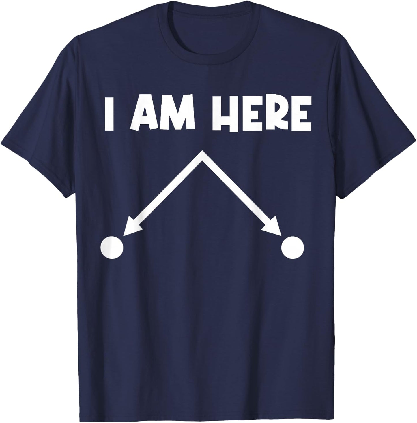 Quantum Physics - Quantum Mechanics - Quantum Computing T-Shirt - T-Shirt | Navy
