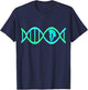 Cool Water Sport Swimming Springboard Diving DNA Cliff Dive Water Platform Diver T-Shirt - T-Shirt | Navy