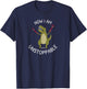 Unstoppable T-Rex | Funny TRex with Tiny Arms Got Grabbers T-Shirt - T-Shirt | Navy