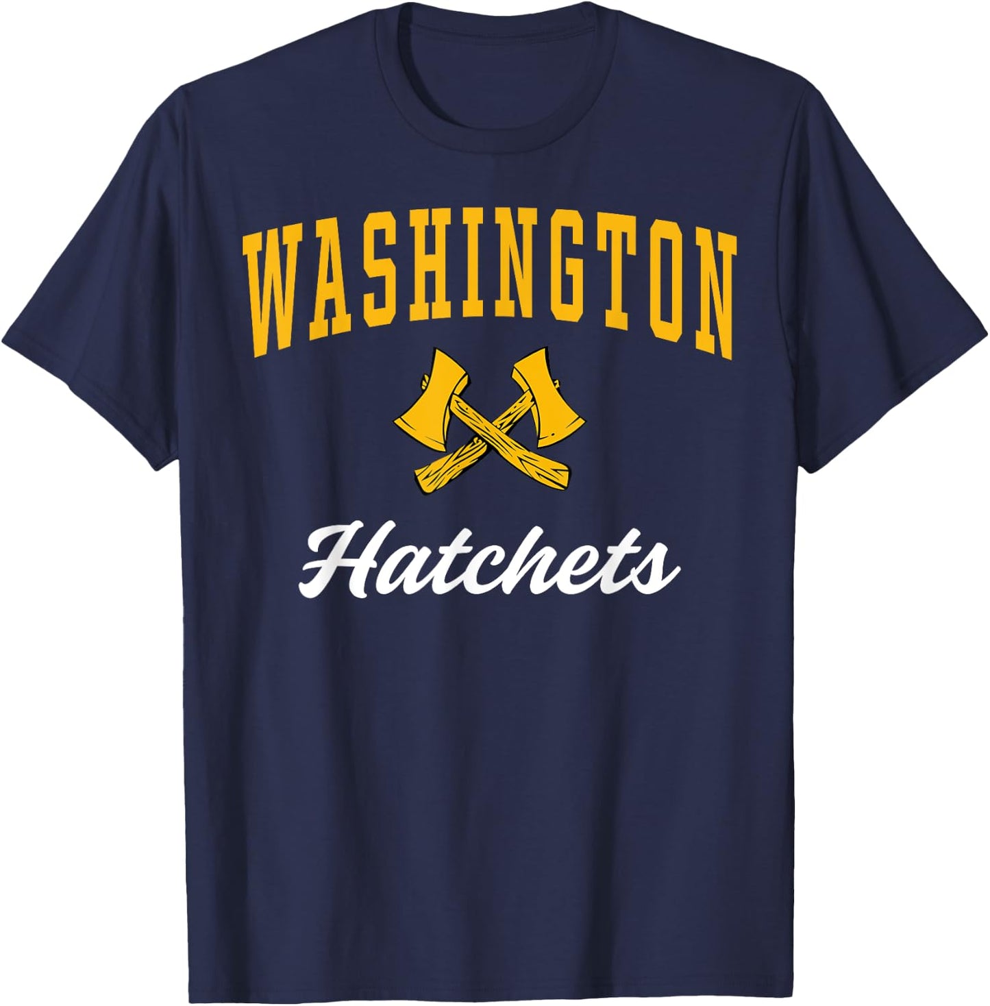 Washington High School Hatchets C3 T-Shirt - T-Shirt | Navy