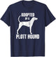 Plott Hound - Funny Dog Lover Women T-Shirt - T-Shirt | Navy