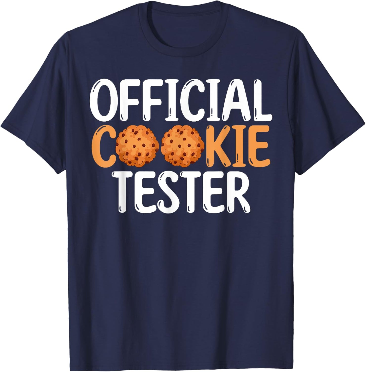 Official Cookie Tester Cooking Baking Baker T-Shirt - T-Shirt | Navy