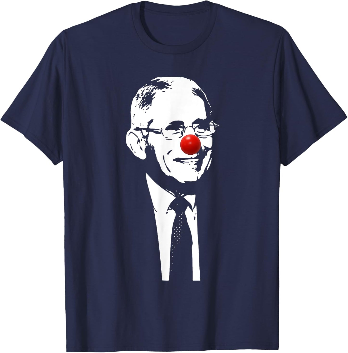 Fauci Clown T-Shirt - T-Shirt | Navy
