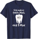 Dentist Dental Hygienist Stop Making Teeth Jokes Oral B Mad T-Shirt - T-Shirt | Navy