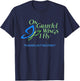 On Grateful Wings I Fly (Butterfly) - Transplant Recipient T-Shirt - T-Shirt | Navy