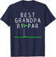 Golf Grandpa Grandfather Gift By Par T-Shirt - T-Shirt | Navy