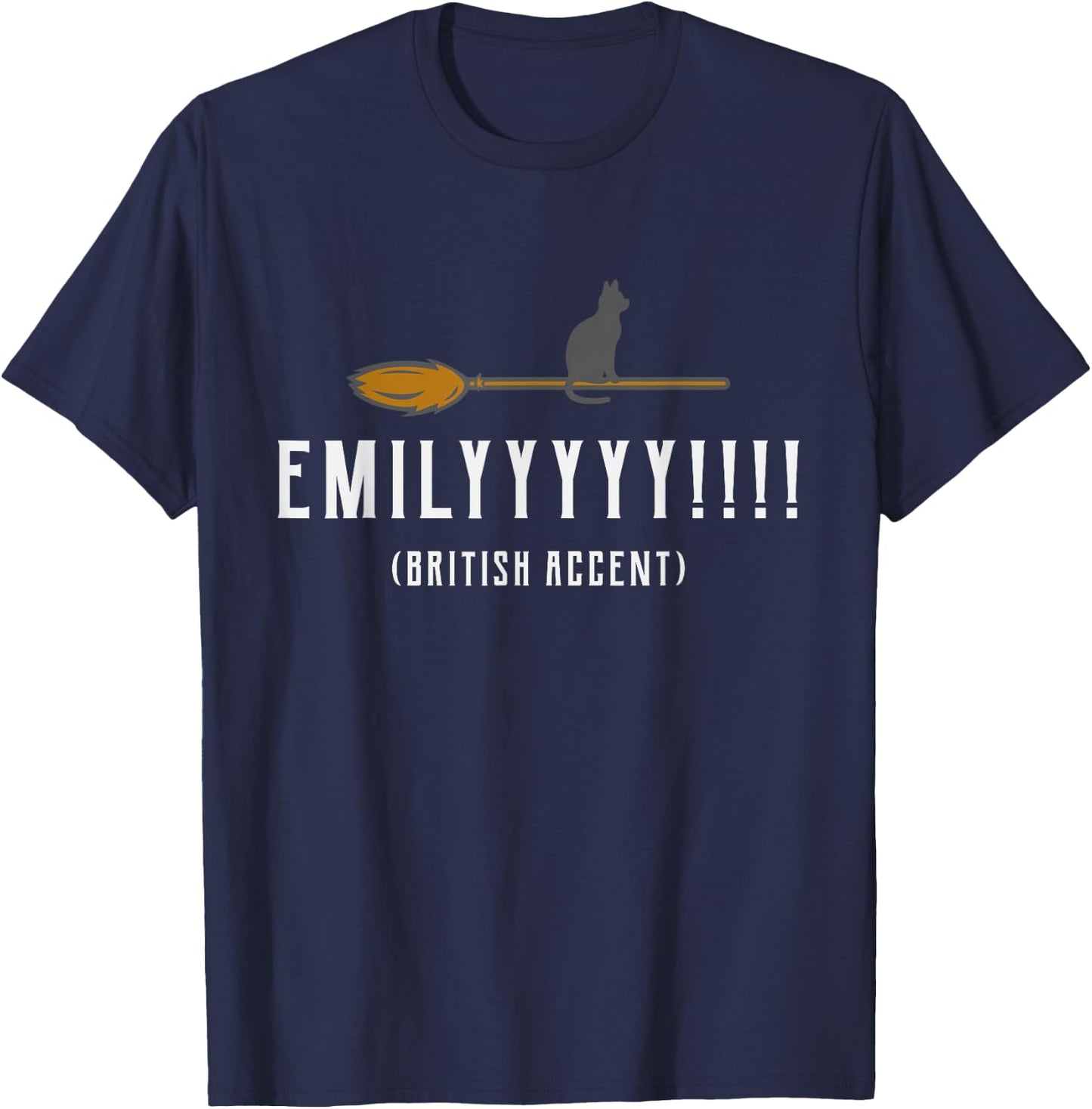 Thackery Binx EMILYYY!!! It’s Just A Bunch Of Hocus Pocus T-Shirt - T-Shirt | Navy