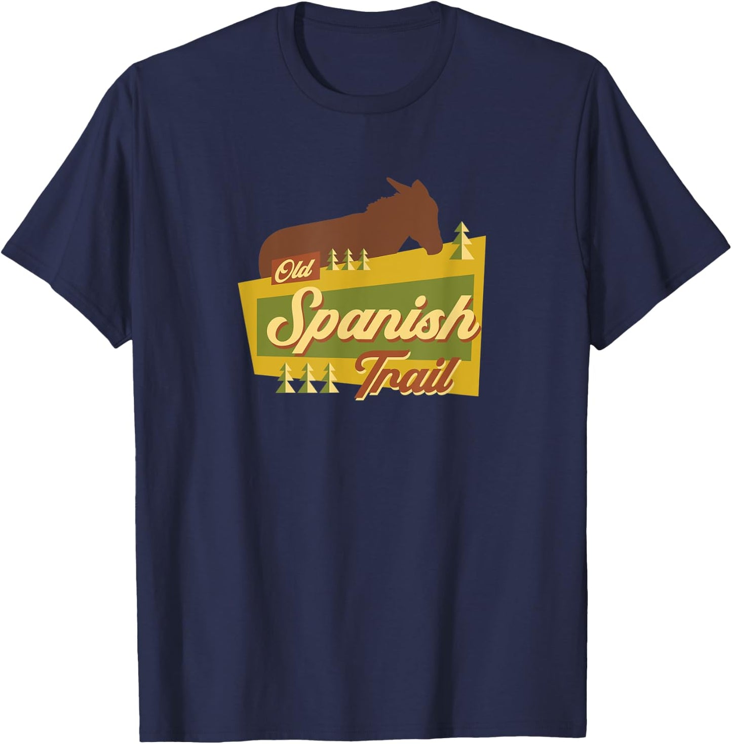 Old Spanish Trail T-Shirt - T-Shirt | Navy