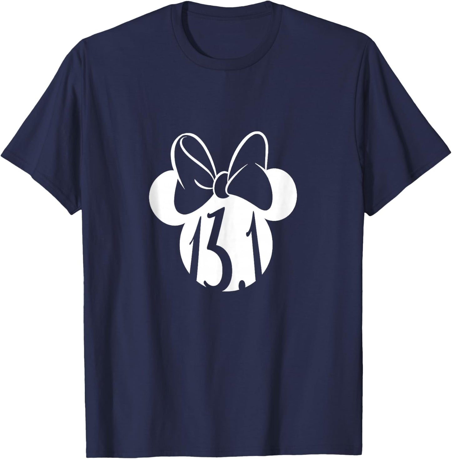 Disney Mickey and Friends Minnie Mouse Half Marathon 13.1 T-Shirt - T-Shirt | Navy