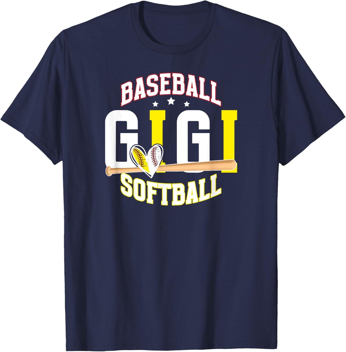 Baseball Softball Gigi Of Softball Baseball Player T-Shirt - T-Shirt | Navy