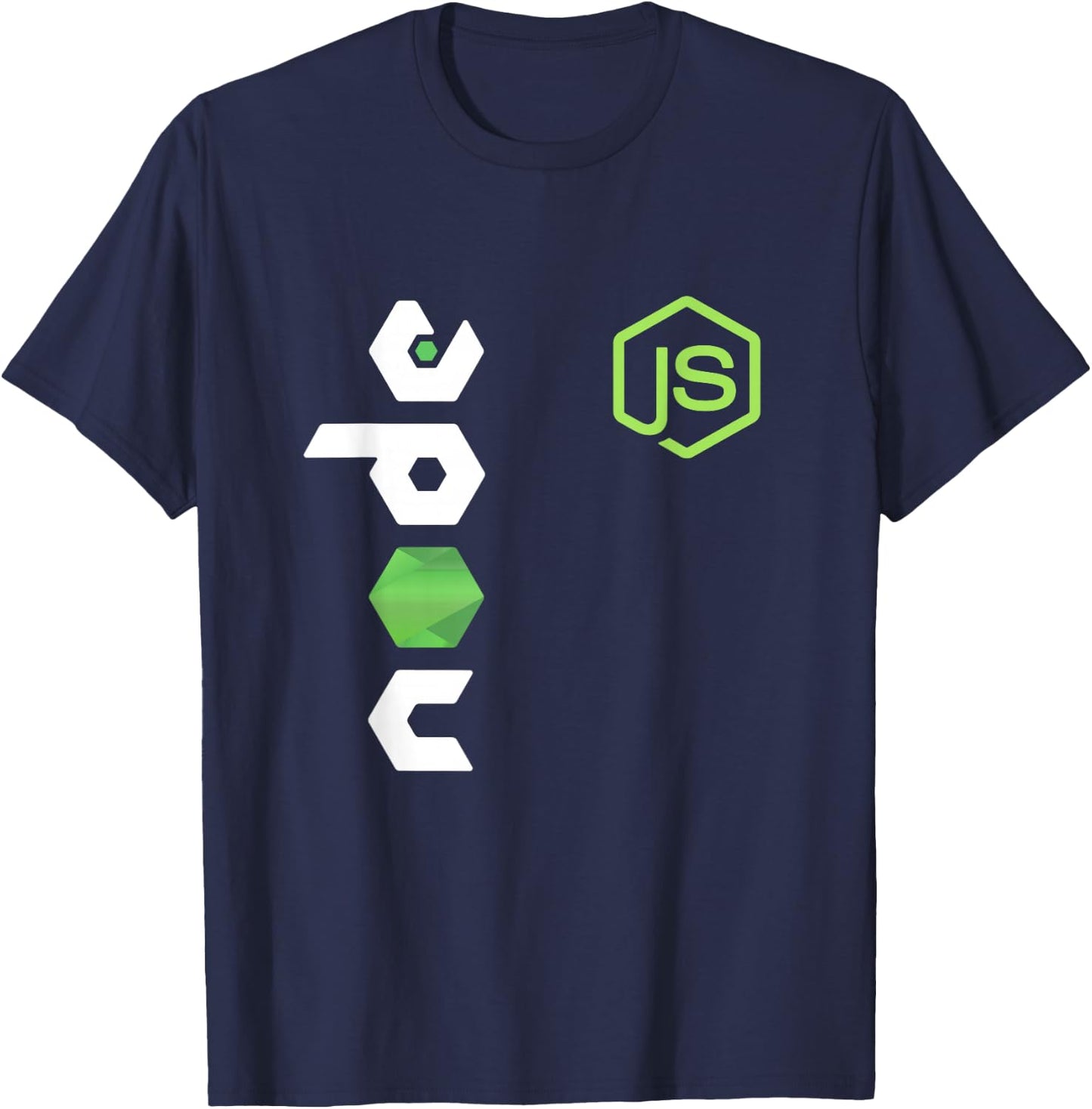 JavaScript Programmer JS Node PC Developers T-Shirt - T-Shirt | Navy