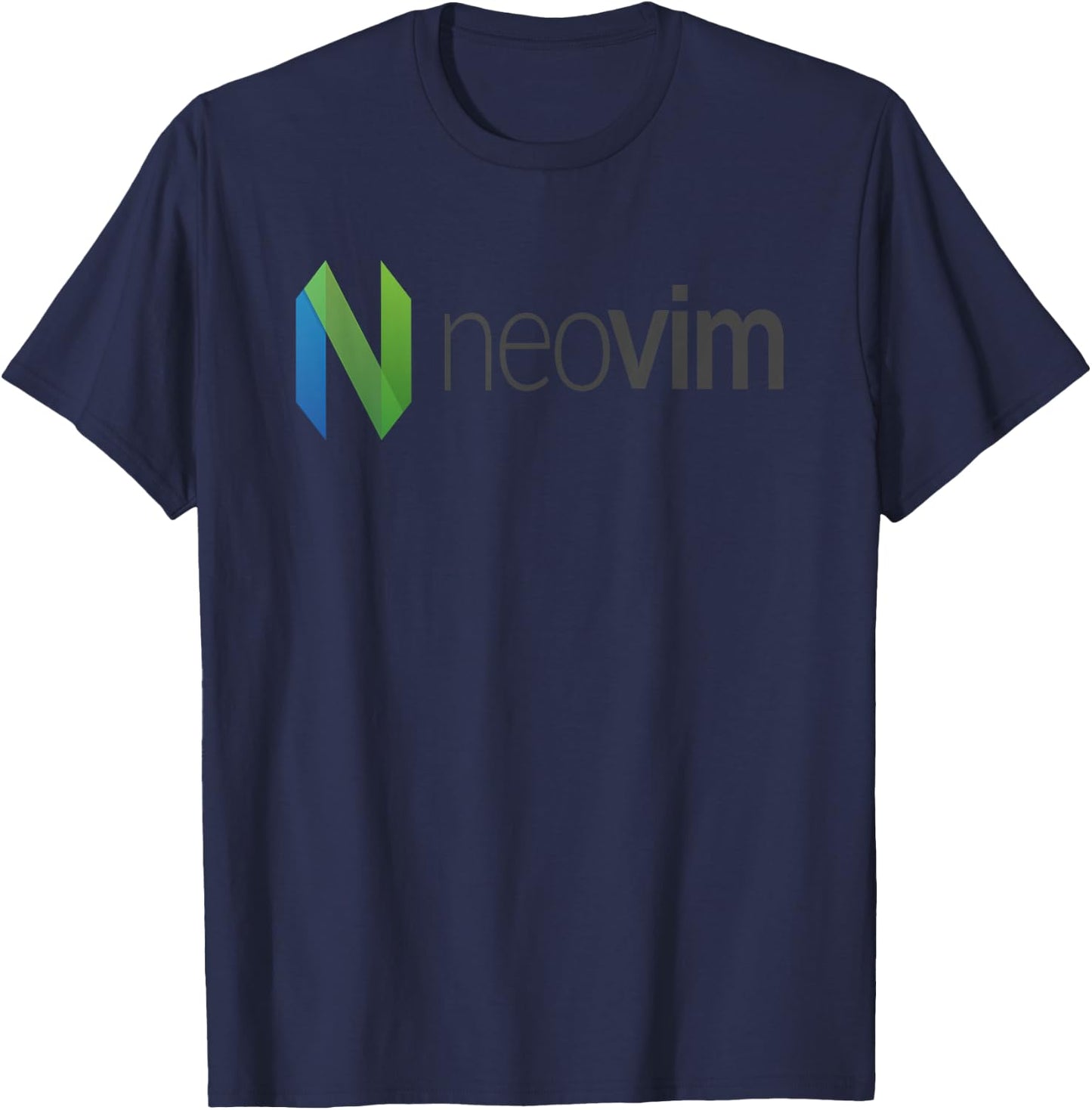 Neovim Vim Vi IMproved Script Text Editor T-Shirt - T-Shirt | Navy