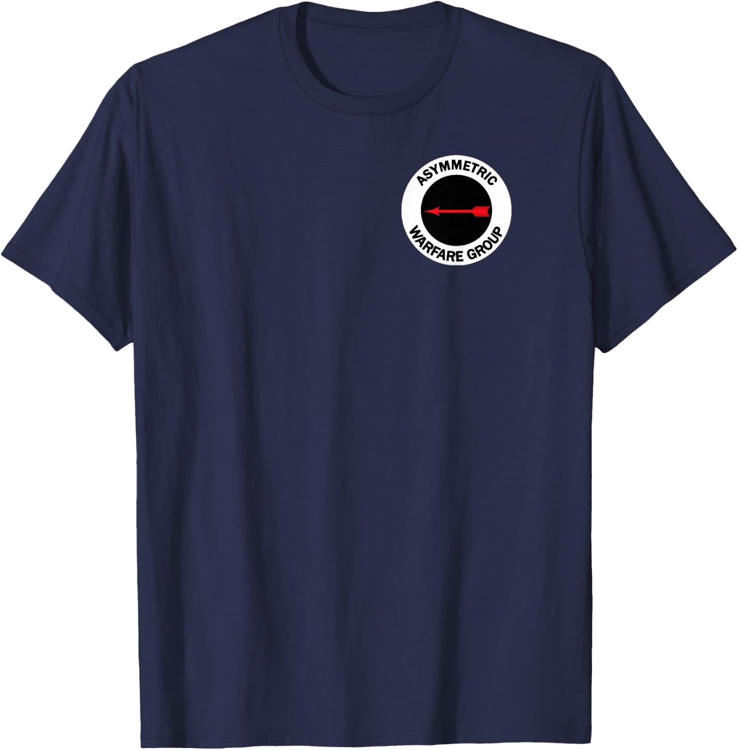 US Army Asymmetrical Warfare Group (AWG) with Text T-Shirt - T-Shirt | Navy