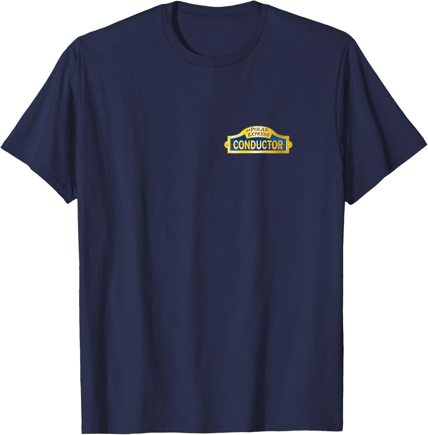 Polar Express Conductor T Shirt T-Shirt - T-Shirt | Navy