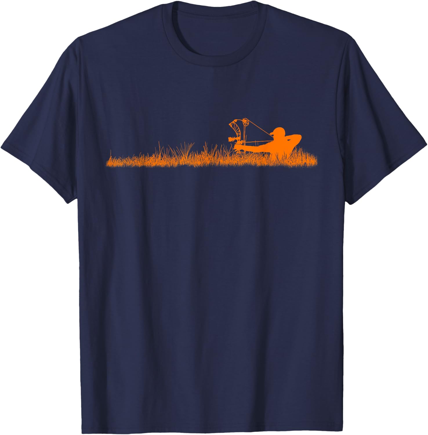 Archery Bow Hunter Deer Mule Elk Bow Hunting Accessories T-Shirt - T-Shirt | Navy