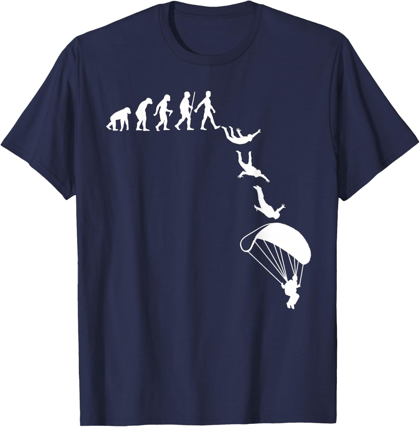 Cool Skydive Design Women Skydiver Skydiving Lovers T-Shirt - T-Shirt | Navy