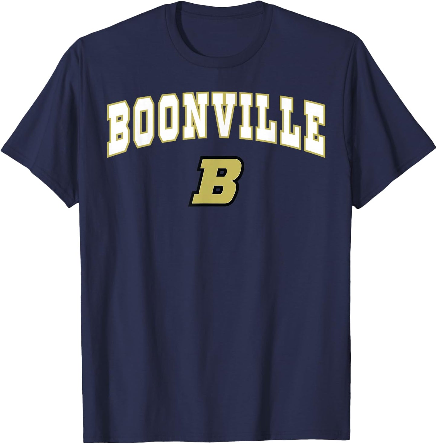 Boonville High School Pioneers C2 T-Shirt - T-Shirt | Navy