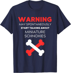 Miniature Schnoxie T-Shirt - T-Shirt | Navy