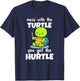 Mess with the Turtle You Get the Hurtle T-Shirt - T-Shirt | Navy