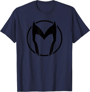 Marvel Wanda Simple Logo T-Shirt - T-Shirt | Navy