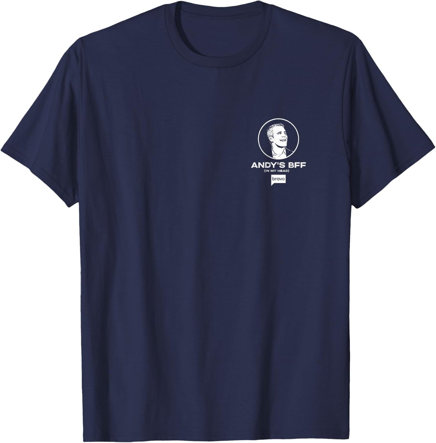 Watch What Happens Live Andy’s BFF - Officially Licensed T-Shirt - T-Shirt | Navy