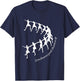 Synchronized Skating Ina Bauer line T-Shirt - T-Shirt | Navy