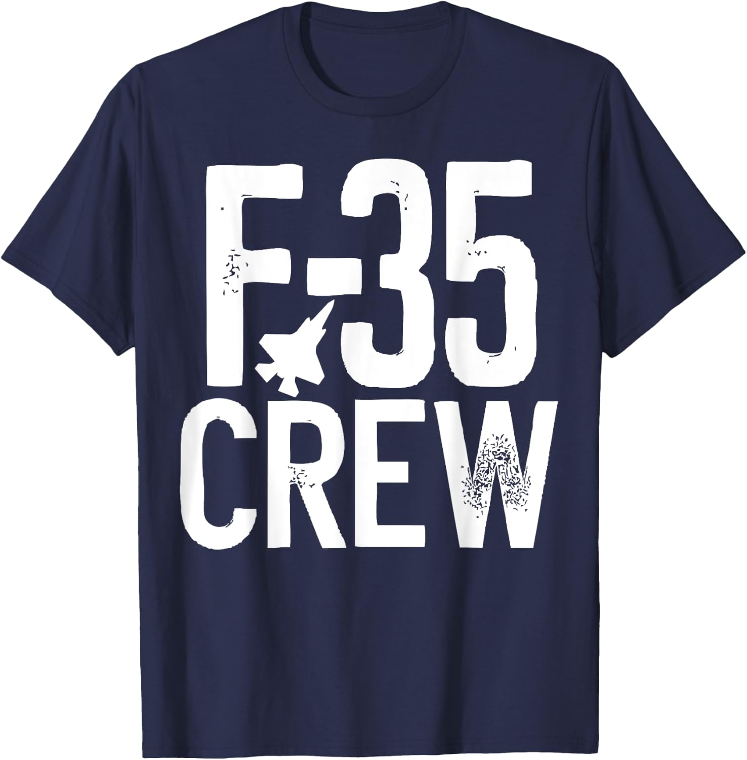 F-35 Lightning Squad of Jet Fighter Crew I Team Fighter jet T-Shirt - T-Shirt | Navy