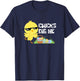 Kids CHICKS DIG ME Funny Easter Joke Egg Basket Cute Toddler Boys T-Shirt - T-Shirt | Navy