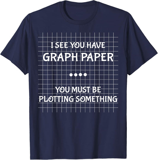 Funny Math Teacher Joke Men Women Fun Best Math Quotes T-Shirt - T-Shirt | Navy