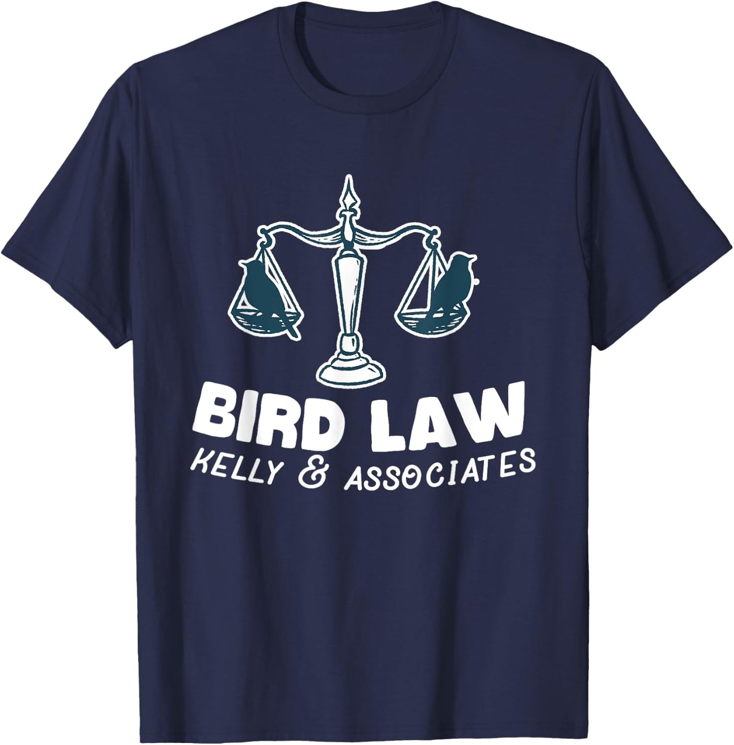 Funny Bird Law T-Shirt - T-Shirt | Navy