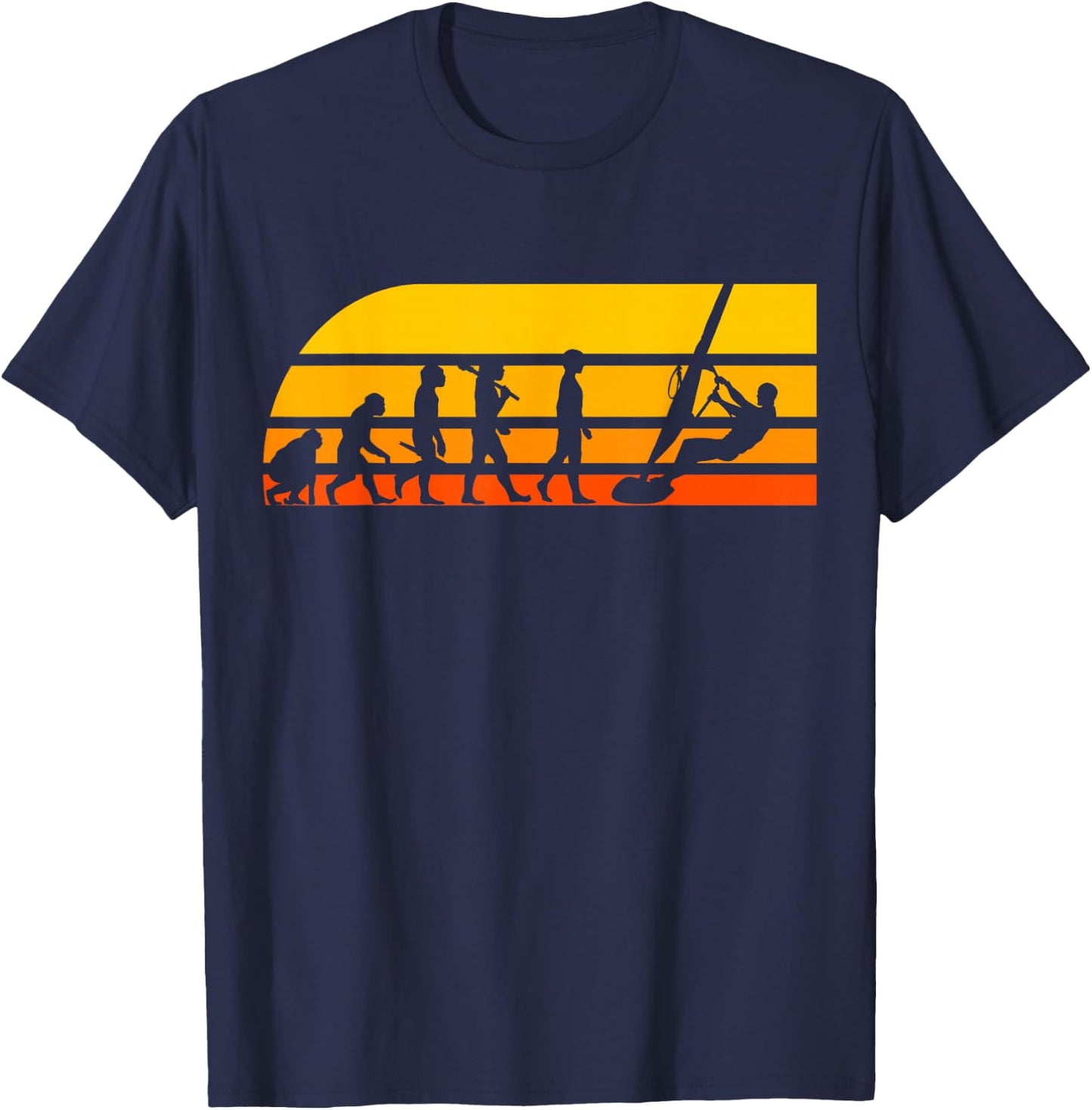 Windsurfing Windsurfer Windsurf Gift T-Shirt - T-Shirt | Navy