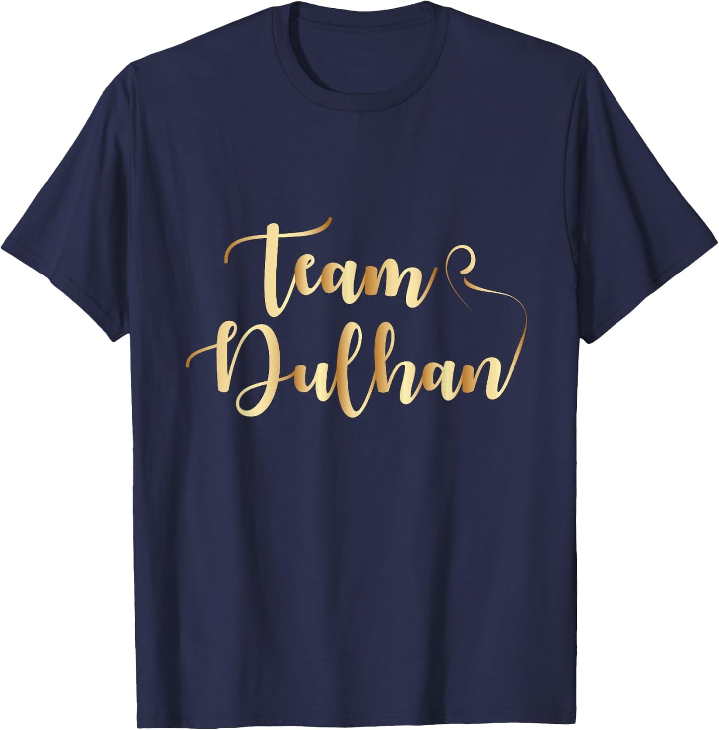 Team Dulhan (Bride) T-Shirt - T-Shirt | Navy