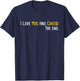 I Love Mac And Cheese - Cheesy Macaroni Foodie Food Lover T-Shirt - T-Shirt | Navy