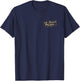 I'm Saved Because Heaven Scared the Hell Out of me/Cross T-Shirt - T-Shirt | Navy