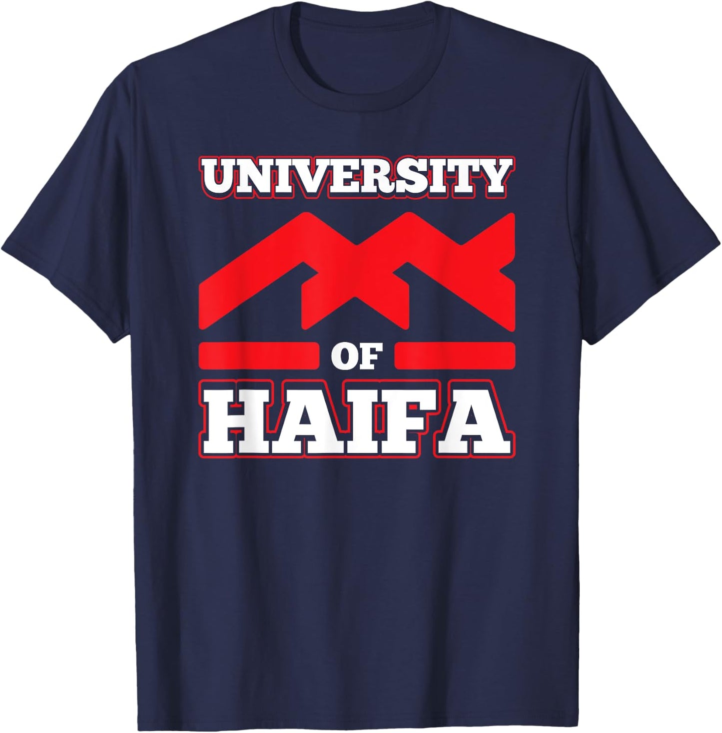 University Of Haifa Israeli University Gift T-Shirt - T-Shirt | Navy