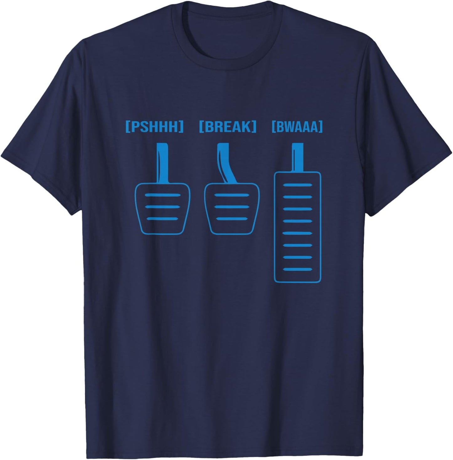 Save The Manual Funny Car Racing Transmission Diagram Retro T-Shirt - T-Shirt | Navy