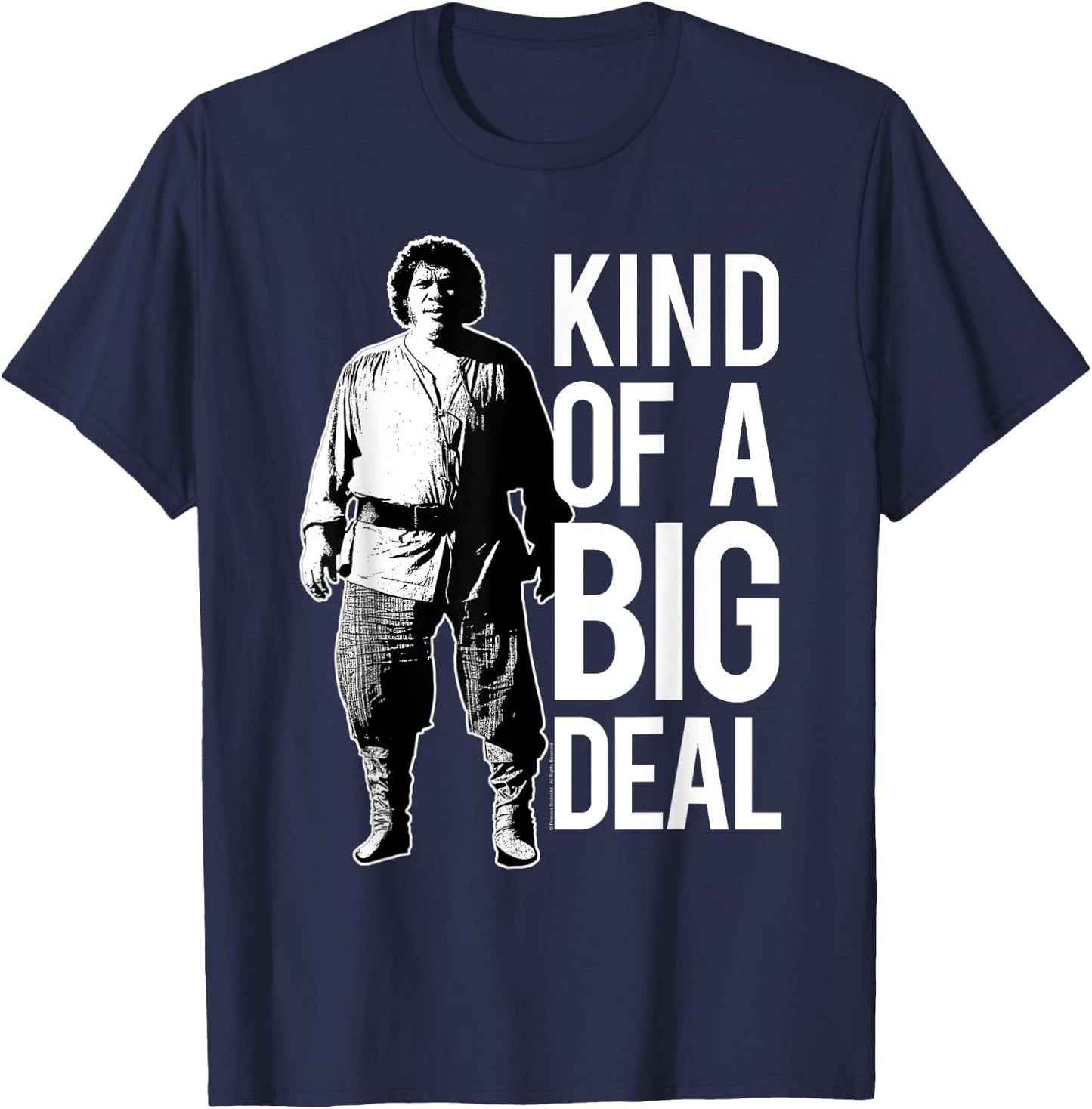 The Princess Bride Fezzik Big Deal T-Shirt - T-Shirt | Navy