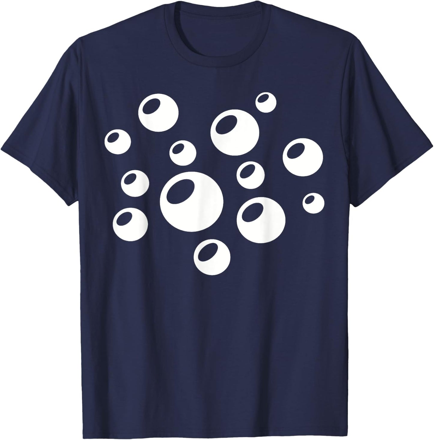 Bubbles T-Shirt - T-Shirt | Navy